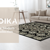 Chic Retro Trellis Aesthetic(Black)