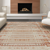 Contemporary Hue Patterned(Beige)