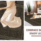 Luxurious Black Diamond Motif(Black)