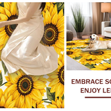Rustic Whimsical Sunflower Motif(Yellow)