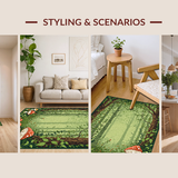 Cozy Vintage Flourish Elements(Green)