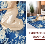 Artful Blue and White Symmetrical(Blue)