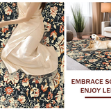 Cozy Rustic Floral Medley(Black)
