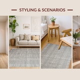 Contemporary Hued Trellis(Gray)