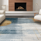 Chic Minimalist Distorted Shapes(Blue)