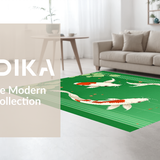 Tranquil Pastel Koi Aesthetic(Green)