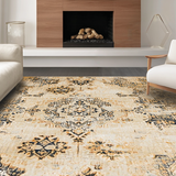 Elegant Indigo Tiled(Beige)