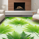 Chic Shag Circular Elegance(Green)