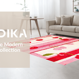 Whimsical Cherry Blossom Motif(Red)