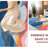 Contemporary Colorful Swirl Aesthetic(Blue)