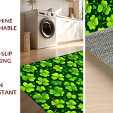 Festive Shamrock Truck Motif(Green)