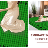 Ultra Soft Area Rug, Non Slip, Stain Resistant, Washable Area Rugs for Living Room, Bedroom, Cozy Green and Black Textiles(Green)