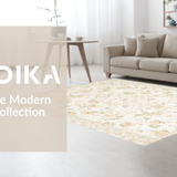 Contemporary Botanical Charm with Elegance(Beige)