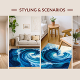 Captivating Coastal Serenity Vibe(Blue)