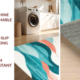 Artful Distressed Colorful Swirls(Blue)