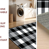 Classic Black and White Check(Black)