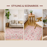 Luxurious Warm Toned Medallion(Pink)