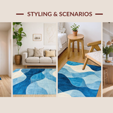 Elegant Tone Artistic Design(Blue)