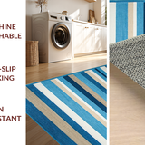 Chic Abstract Linear Aesthetic(Blue)