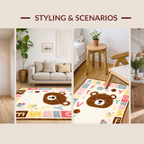 Adorable Alphabetic Playful Aesthetic(Beige)