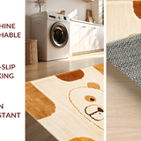 Lively Cartoonish Nature Theme(Beige)