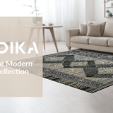 Contemporary Symmetrical Artful Geometrics(Black)