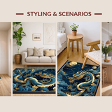 Enchanting Dragon Themed Artistry(Blue)