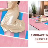 Ultra Soft Area Rug, Non Slip, Stain Resistant, Washable Area Rugs for Living Room, Bedroom, Charming Interactive Game Design(Pink)