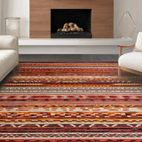 Contemporary Symmetrical Rustic Charm(Red)