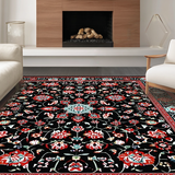 Bold Geometric Black and Red(Black)