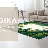 Elegant Colorful Medallion Design(Green)