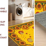 Lively Retro Cosmic Floral Style(Yellow)