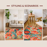 Elegant Retro Geometric Aesthetic(Red)