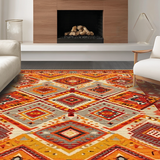 Colorful Rustic Textural Harmony(Red)