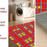 Joyful Colorful Geometric Interplay(Red)