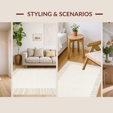 Earthy Toned Whimsical Shapes(Beige)