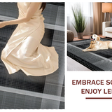 Chic Symmetrical Monochromatic Elements(Gray)