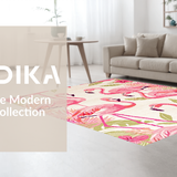 Artistic Flamingo and Blossom Fusion(Pink)