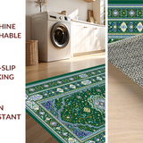 Luxurious Textured Medallion Style(Green)