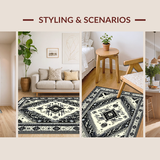 Cozy Neutral Geometric Aesthetic(Black)