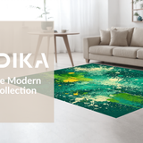 Luxurious Textured Modern Design(Green)