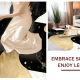 Contemporary Artistic Swirl(Black)