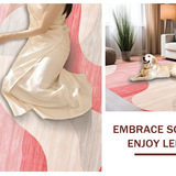 Artistic Nonlinear Patterned Aesthetics(Red)