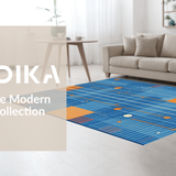 Contemporary Tiled Aesthetic(Blue)