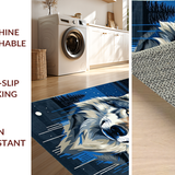 Visual Serenity Wolf Moon(Blue)