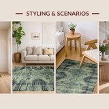 Distressed Ethnic Tiling(Blue)