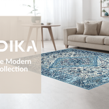 Minimalist Abstract Linear Arrangement(Blue)