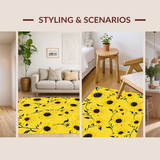 Whimsical Butterfly Floral Design(Yellow)