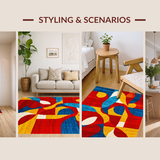 Lively Color Explosion Design(Red)