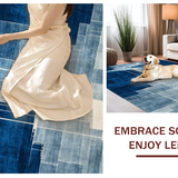 Bold Textured Ripple Arrangement(Blue)